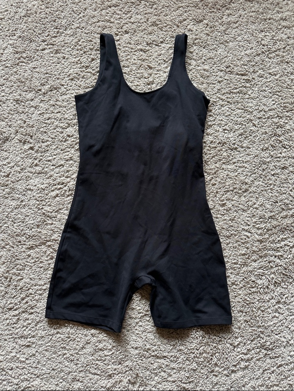 Girlfriend Collective Black One-Piece Unitard